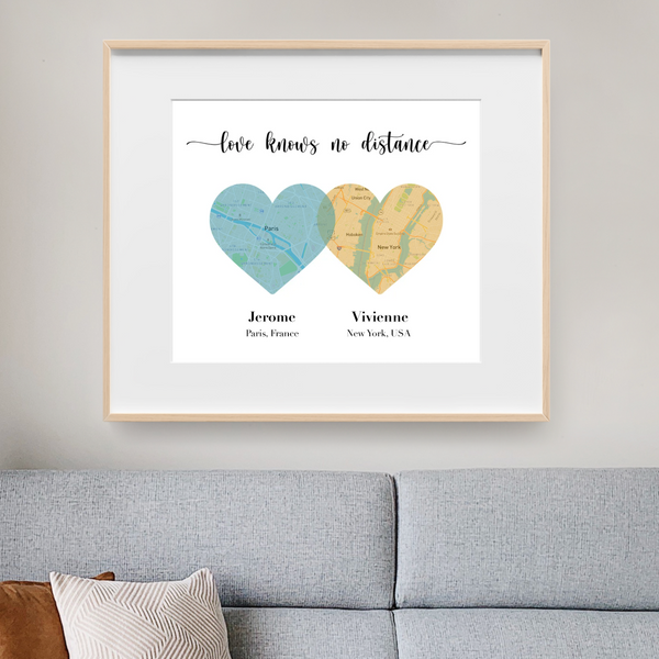 Customized Framed Poster Street Map | Shopify Product Personalizer ...