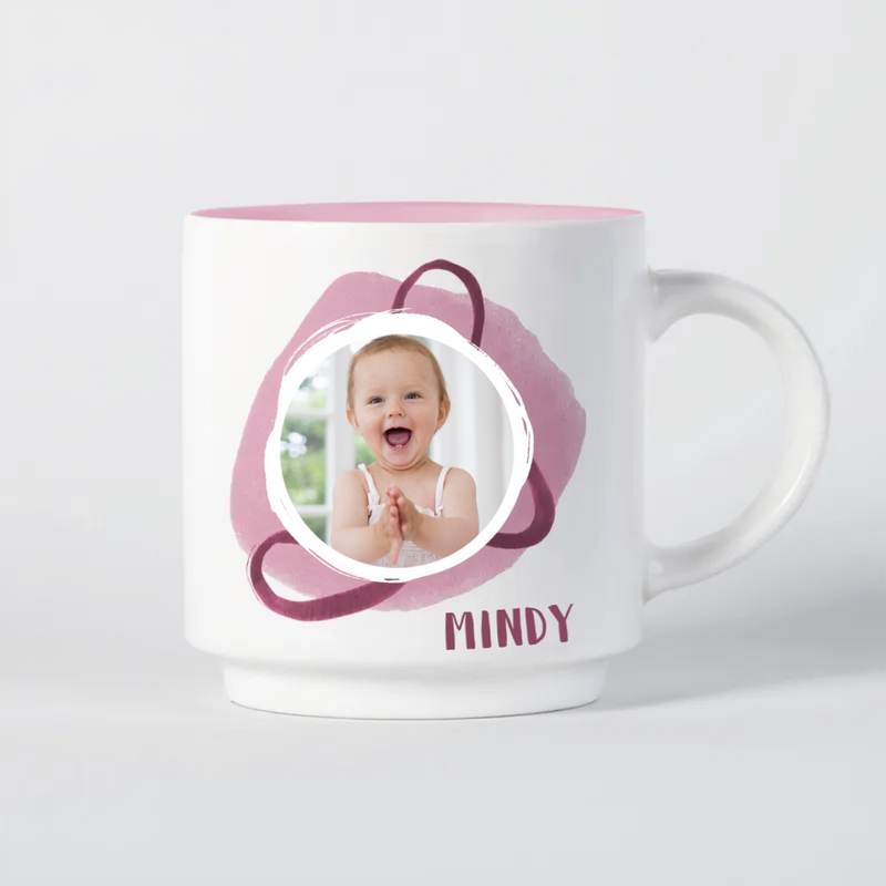 Custom Photo Watercolor Mug (Please don't change)