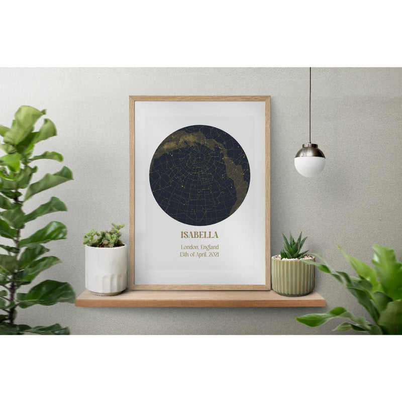 Custom Star Map Canvas