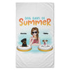 Custom Summer Bath Towel – 35×60